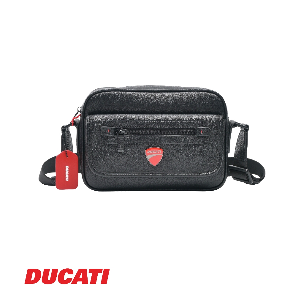 Ducati leather sling bag hotsell