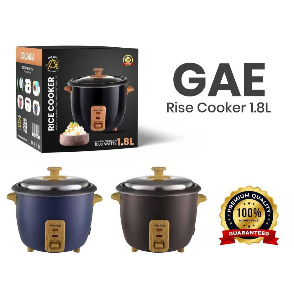 READY STOCK NEW ARRIVAL GOLD ASIA HEAVY DUTY RICE COOKER MODEL GA-1600 ...