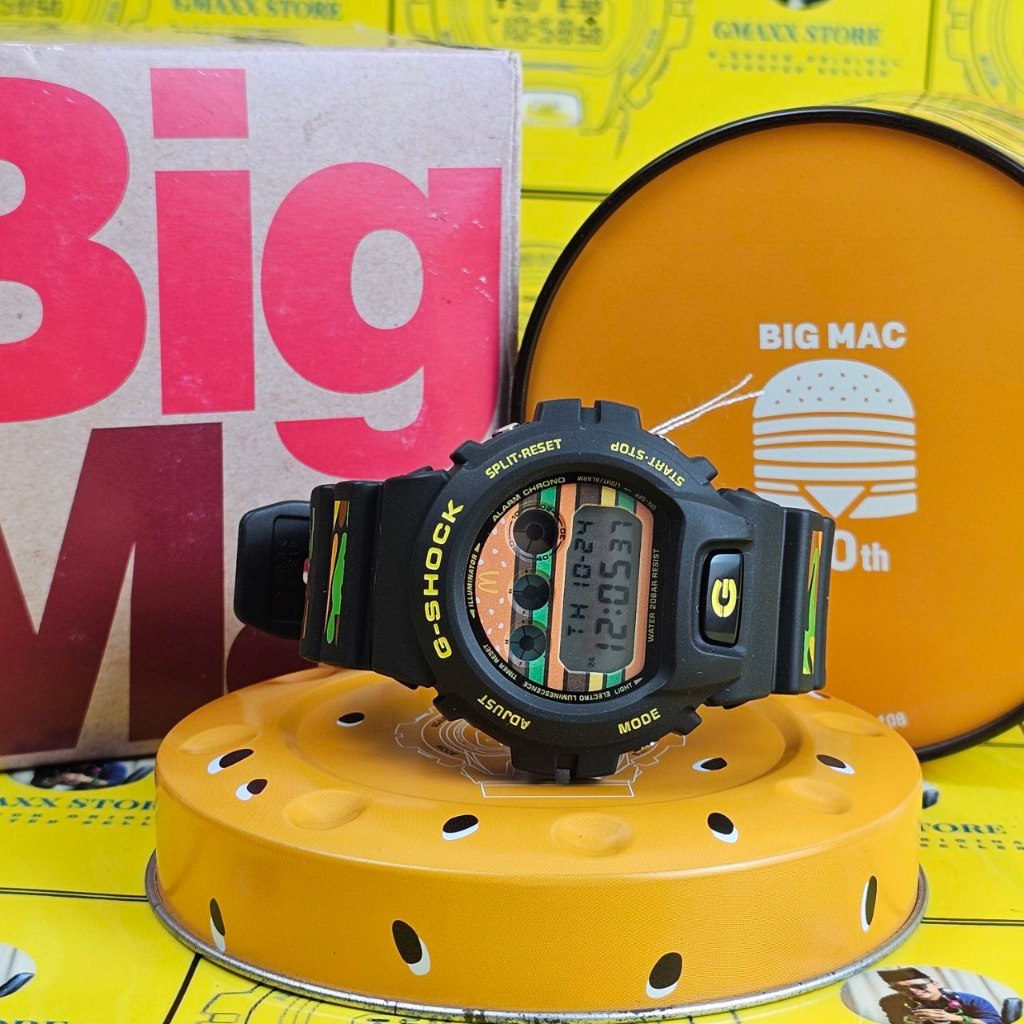 G-Shock Original Model DW-6900FS Bigmac Collab With