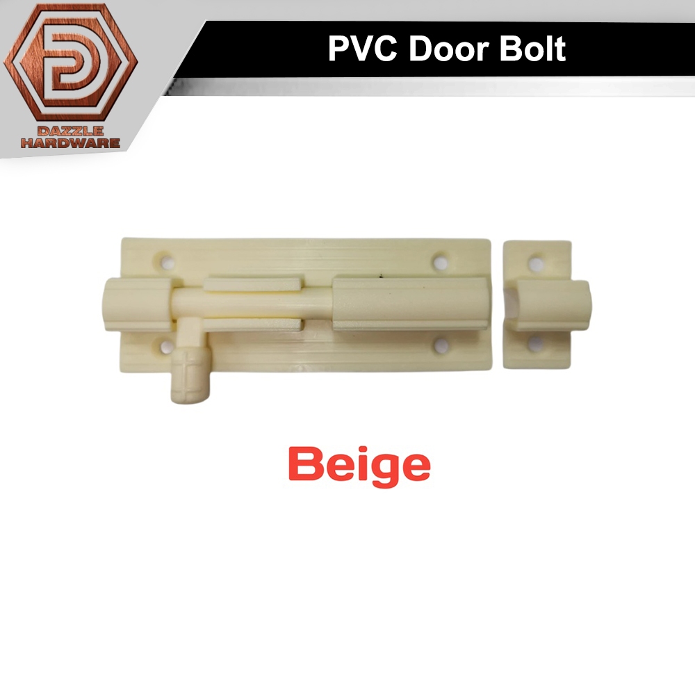 PVC door bolt pvc bolt lock pvc barrel bolt pvc sliding lock kunci ...