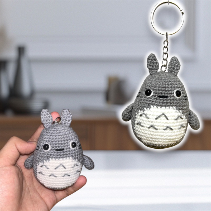 Sparkly Crochet outlet Totoro Handmade