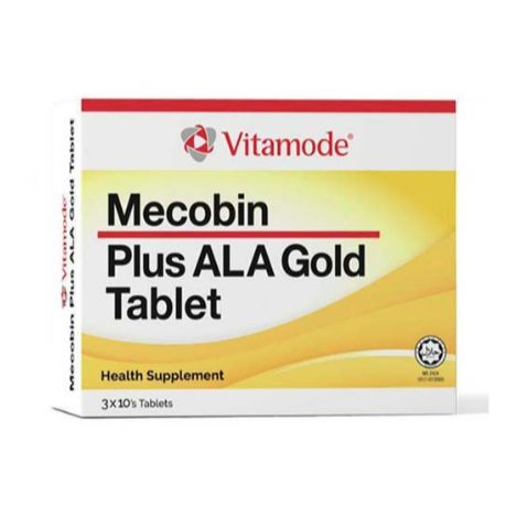 Vitamode Mecobin Plus ALA Gold Capsules | Shopee Malaysia