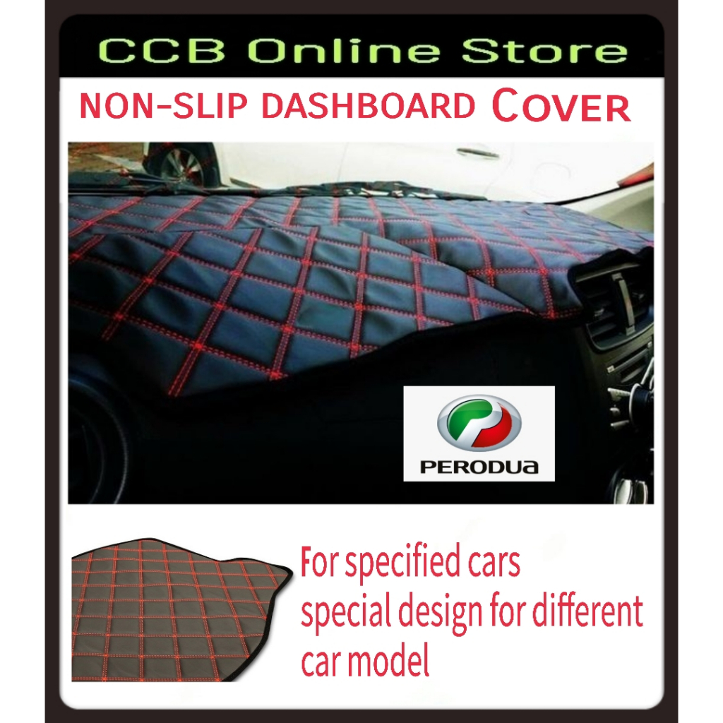 PROMOSI CLEAR STOCK DAD Non Slip Dashboard Cover PERODUA MODEL ( No ...
