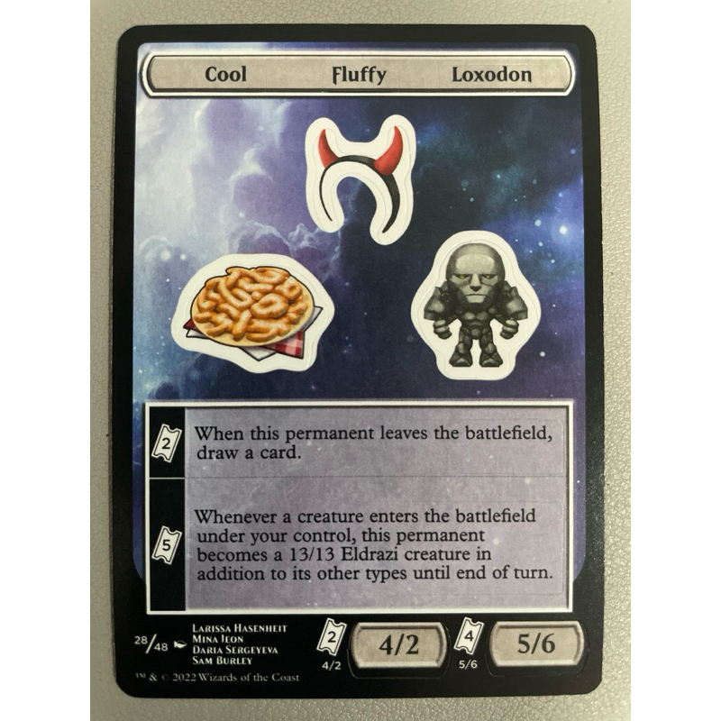 MTG:Unfinity (UNF) Sticker Sheet | Shopee Malaysia