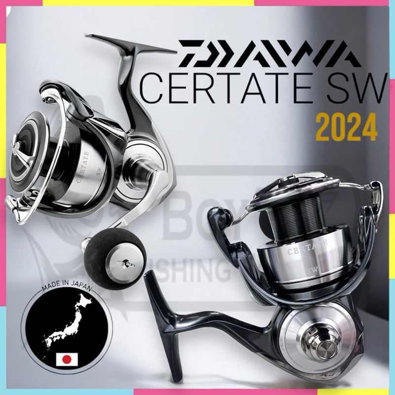 2024 DAIWA CERTATE SW G SPINNING REEL SALTWATER SW JIGGING FISHING REEL  ALUMINIUM BODY | Shopee Malaysia