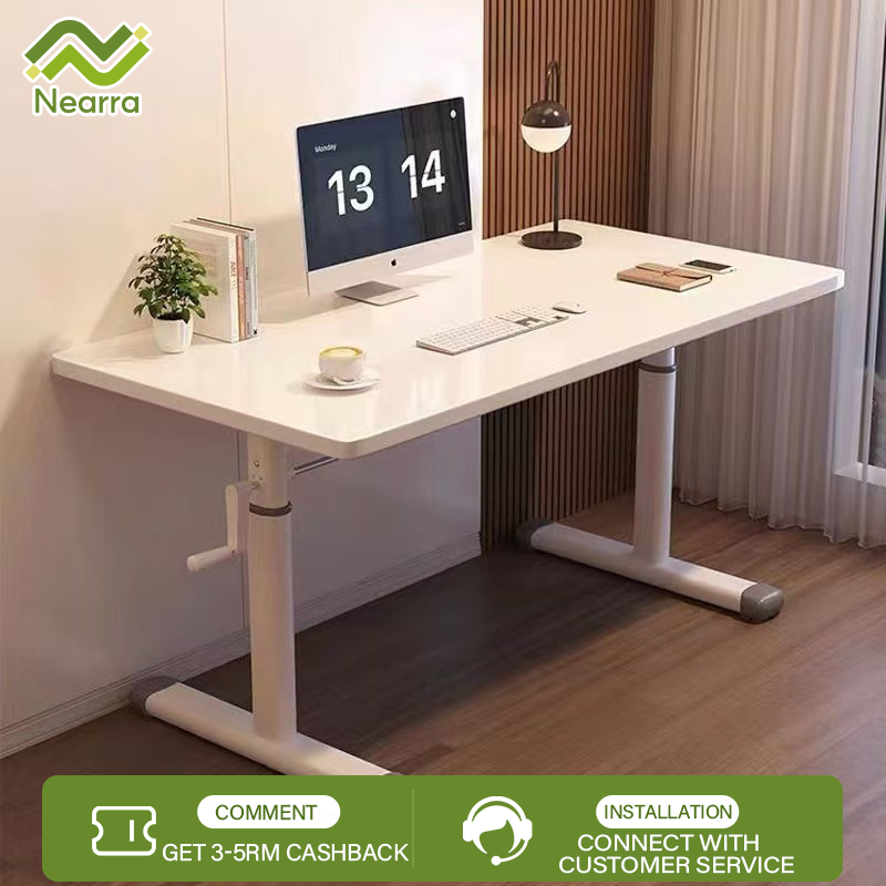 Nearra Carbon fiber adjustable study table office desk gaming table ...