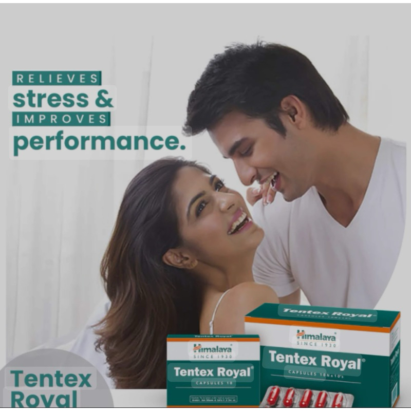 ORIGINAL HIMALAYA FROM INDIA Himalaya Tentex Royal 10 Capsules | Shopee ...