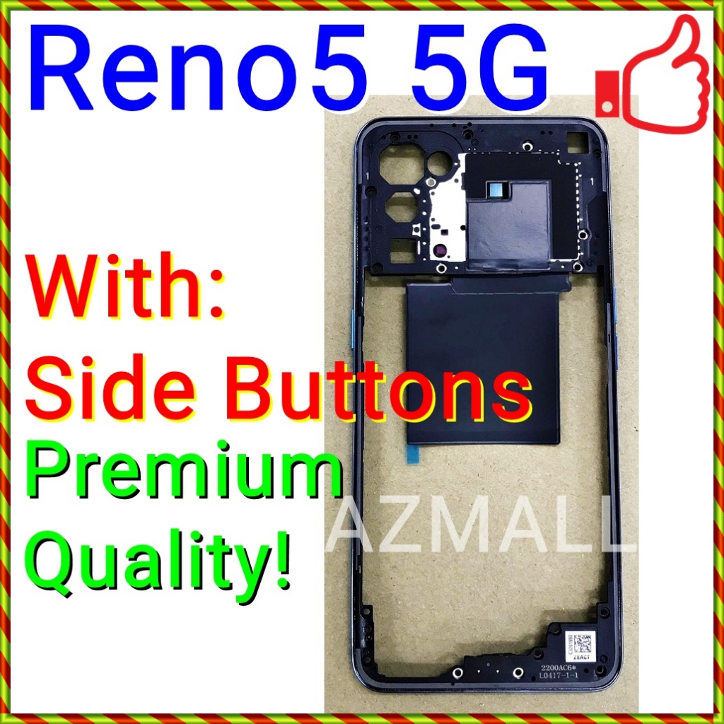 (3 Colors) NEW ORI Side Frame Housing Part Power Volume Buttons for ...