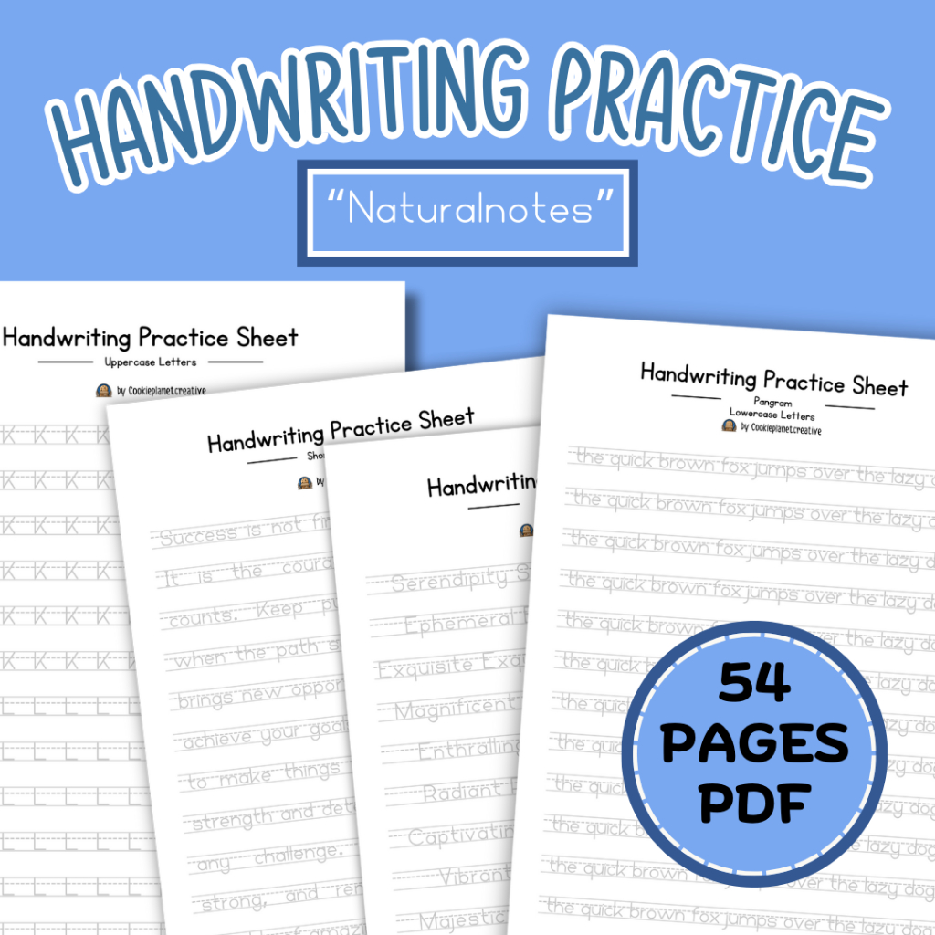 (PDF) handwriting practice book (019) | Shopee Malaysia