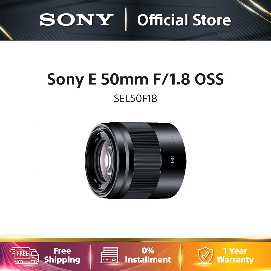 Sony E 50mm F1.8 OSS SEL50F18 Camera Lens | Shopee Malaysia