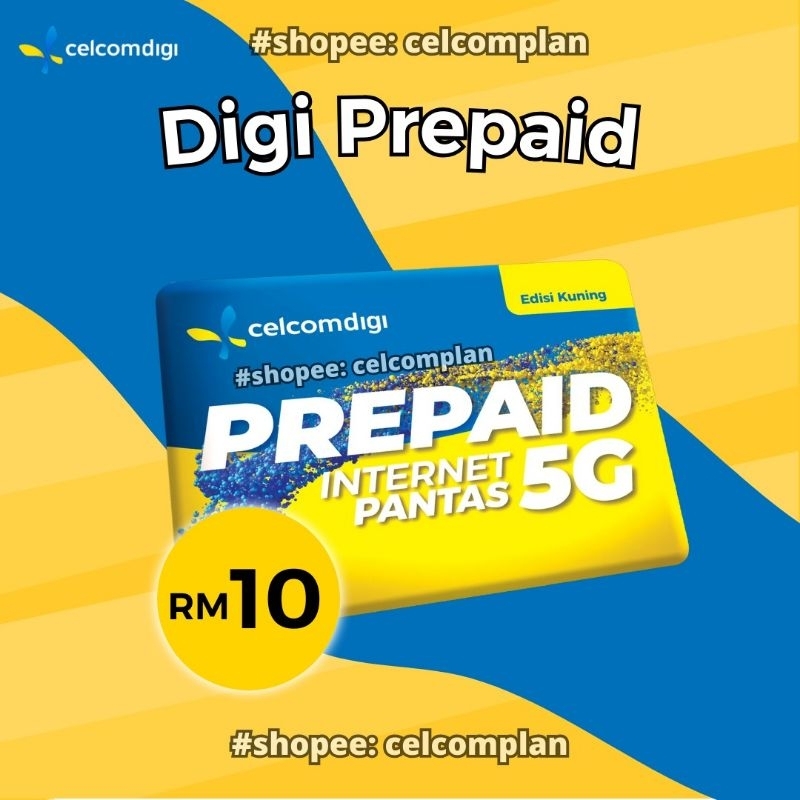 SIMKAD DIGI EDISI KUNING HIGH UNLIMITED (fast shipping) | Shopee Malaysia