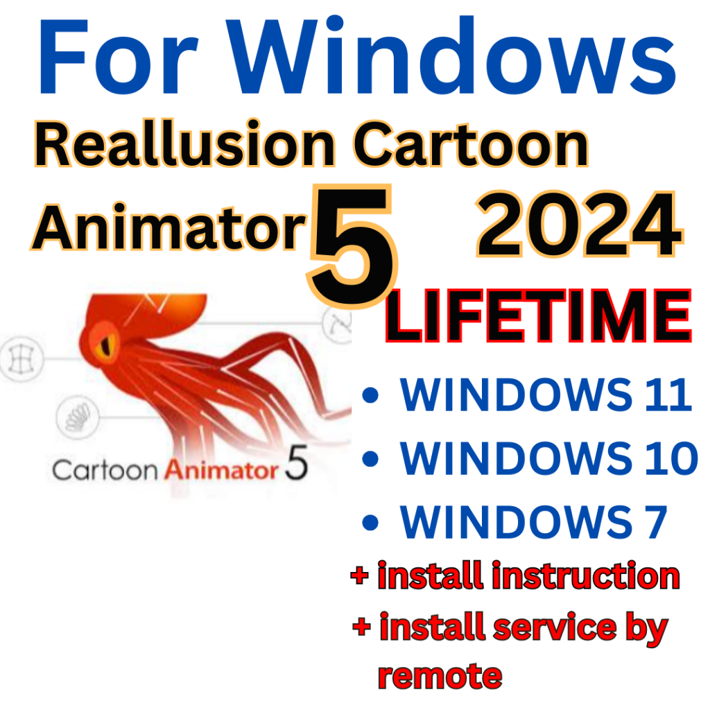 FOR WINDOWS - Reallusion Cartoon Animator - INSTALL ISNTRUCTION ...