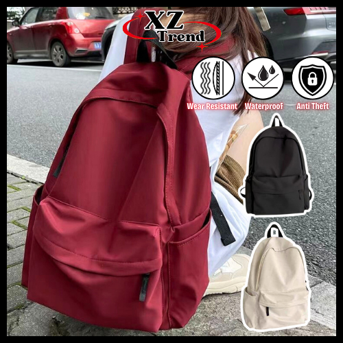 Fashion Backpack Student School Bag Beg Galas Large Capacity Leisure ...