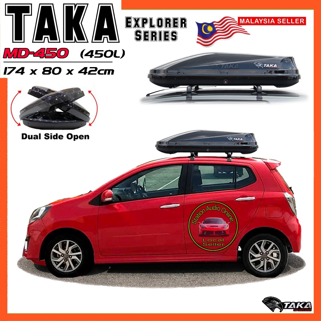 Roof box axia discount