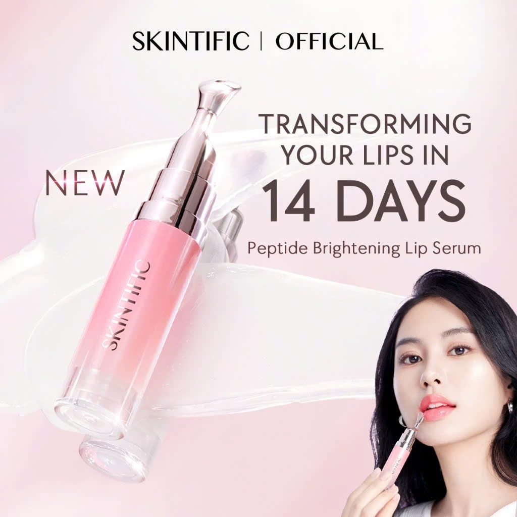 [New Launch] SKINTIFIC Peptide Brightening Lip Serum Brighten Even and ...