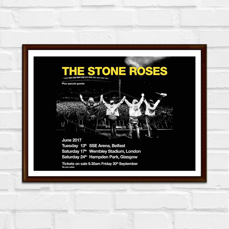 POSTER THE STONE ROSES | Shopee Malaysia