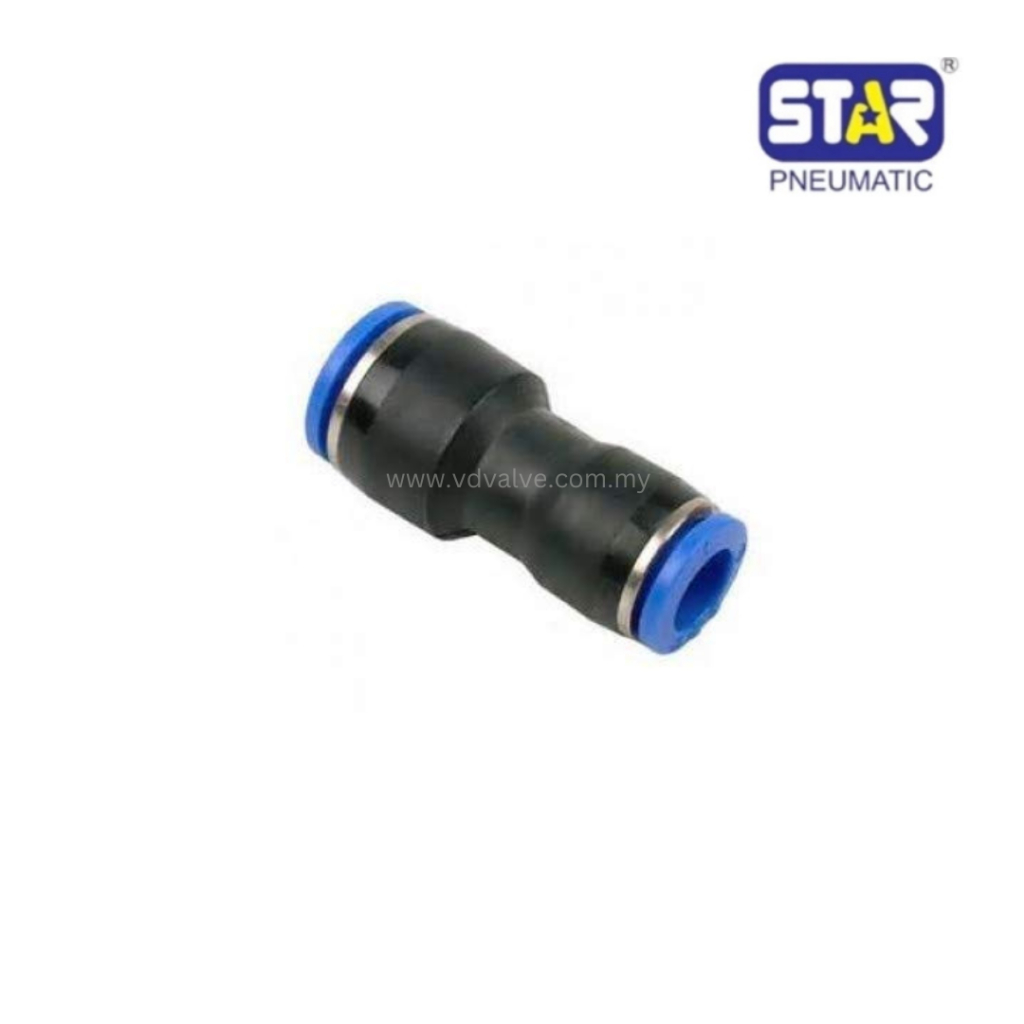 STAR Pneumatic One Touch Fittings (Push In) Reducer Union Straight ...