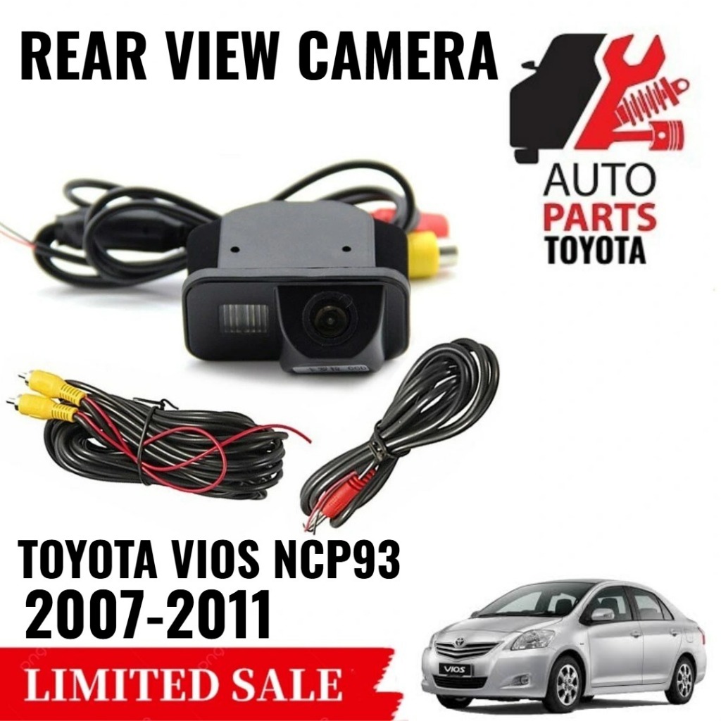 Kamera Pandang Belakang Kereta Toyota Vios NCP93 Tahun 2007 2009 2012 ...