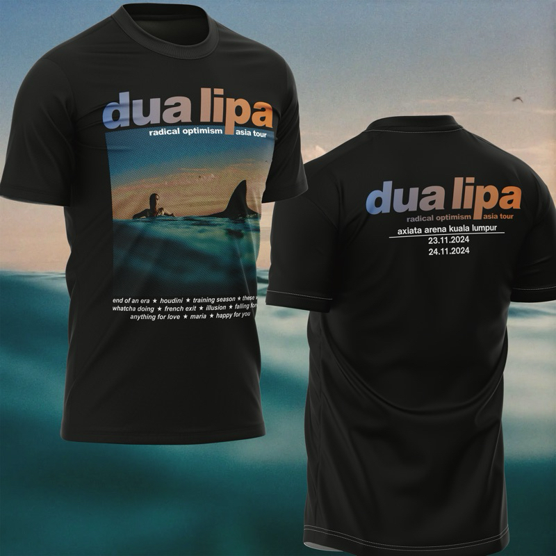 Dua Lipa Radical Optimism Tour 2025 T Shirt Full Size S-5XL