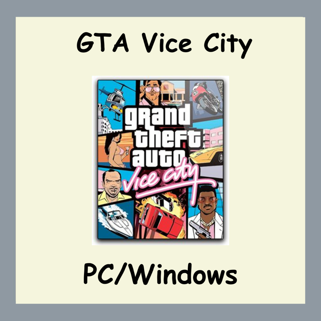 [PC Game] Grand Theft Auto GTA Vice City PC Digital