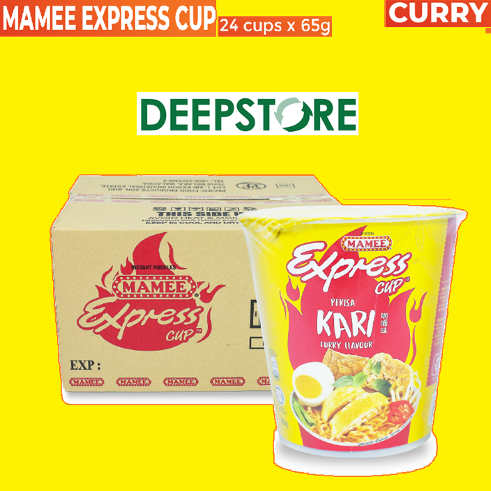 Mamee 65gx24 (1 carton) Mamee Express Cup Curry(EXP:03.2025) | Shopee ...