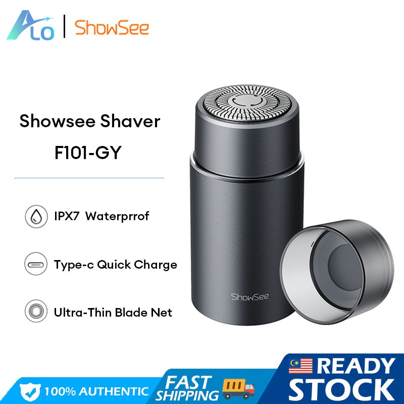 Showsee Smart Sensor Electric Shaver IPX7 Waterproof Razor Induction ...