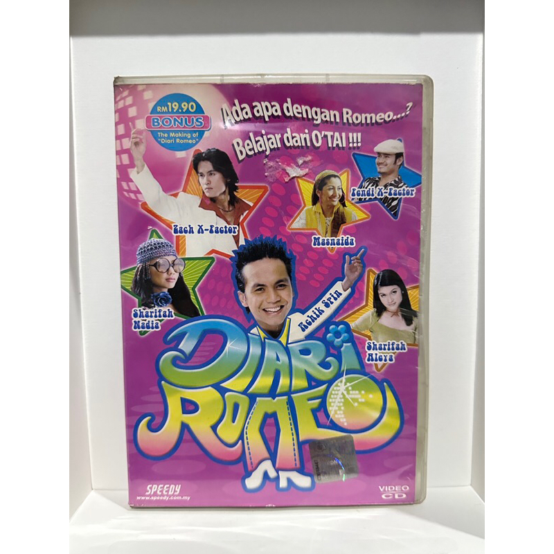 VCD Malay Movie Diari Romeo ( Achik Spin ) | Shopee Malaysia