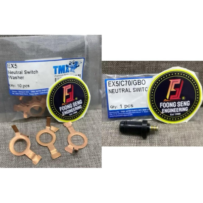 EX5 / C70 / GBO NEUTRAL SWITCH / WASEL WASHER sensor gear cooper ...