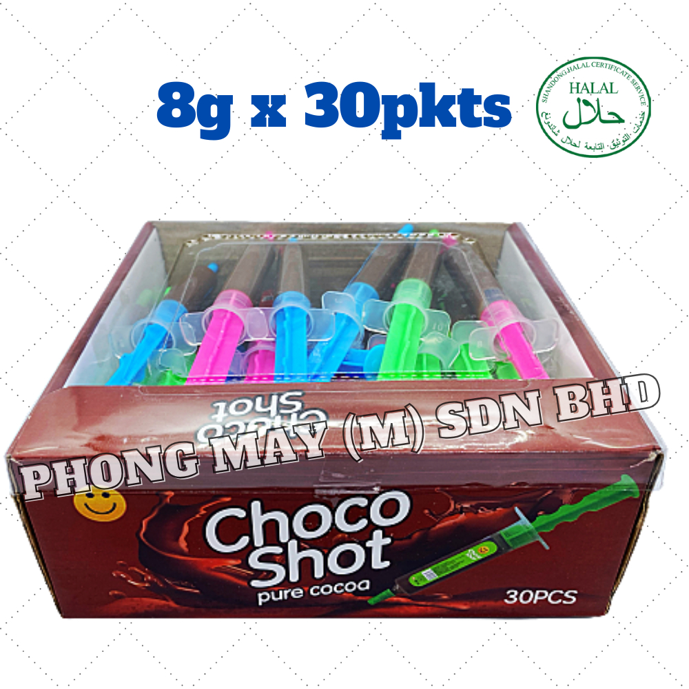 CHOCO SHOT PURE COCOA [8G*30PCS] | Shopee Malaysia