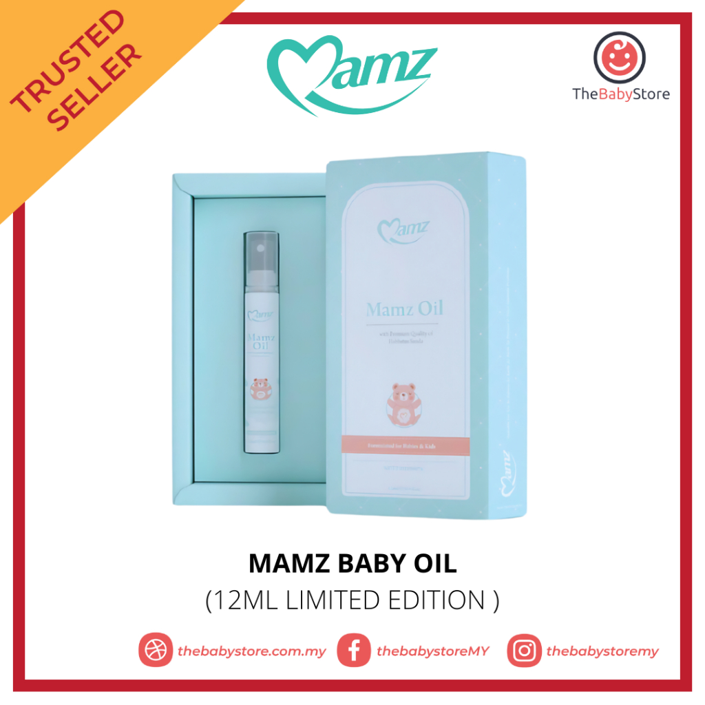 Mamz Oil Limited Edition 12ml Habbatus Sauda Asli 100% Baby Relief ...