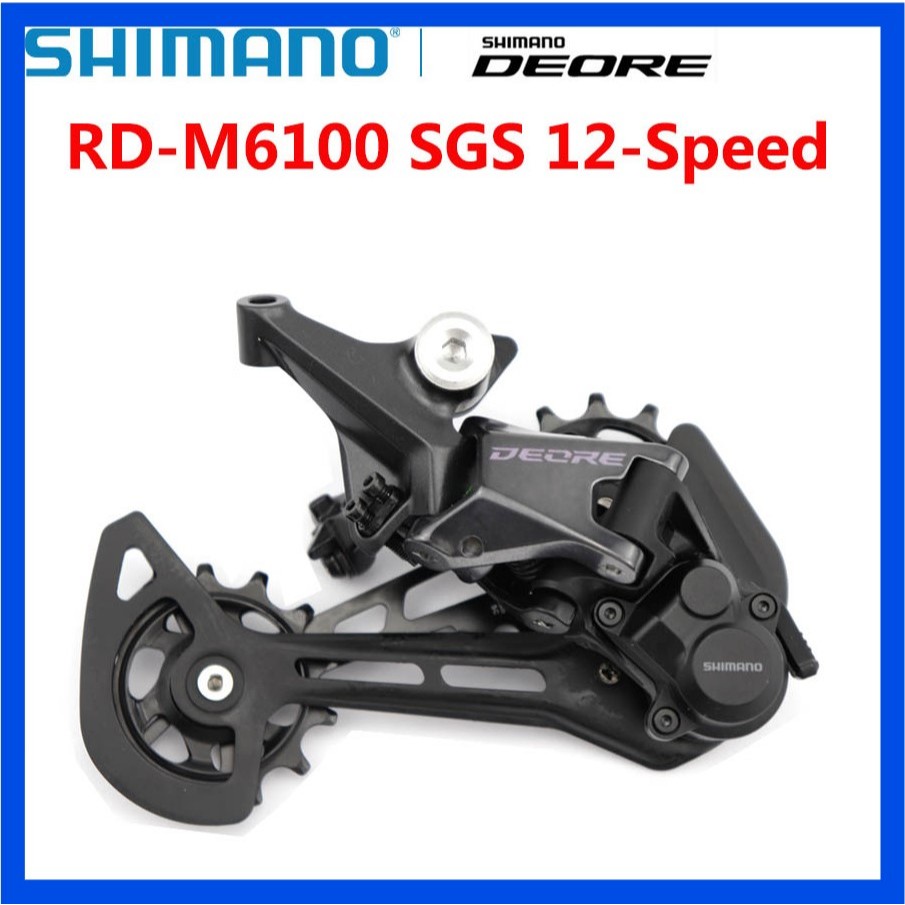 SHIMANO Deore RD-M6100 Rear Derailleur 12-Speed ORIGINAL WARRANTY ...