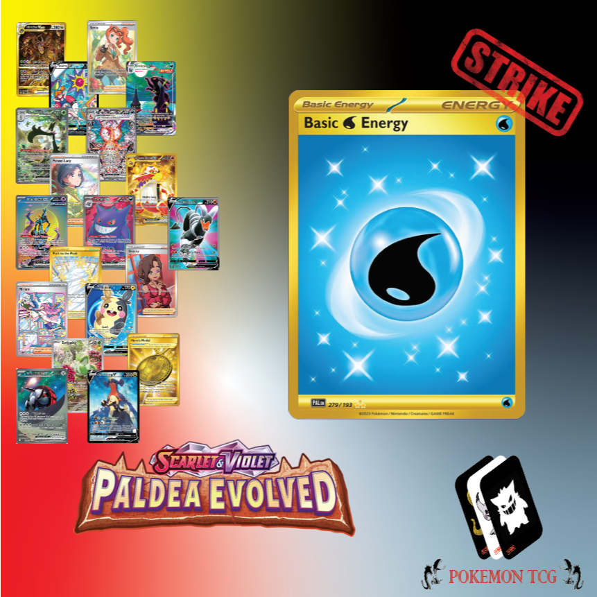 Water Energy 279/193 Gold Paldea Evolved PTCG | Shopee Malaysia