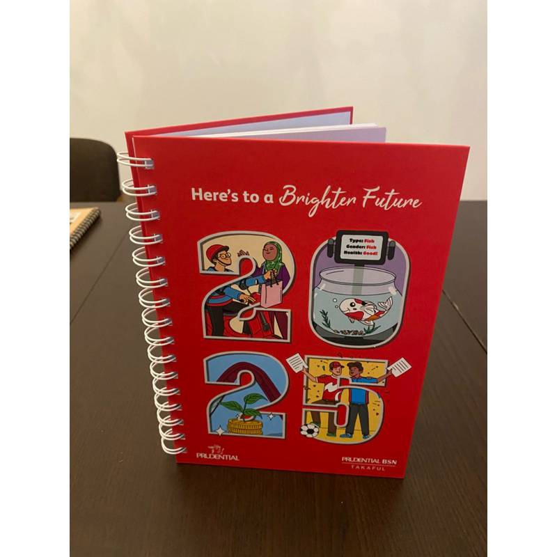 Original Prudential Notebook 2025 | Shopee Malaysia