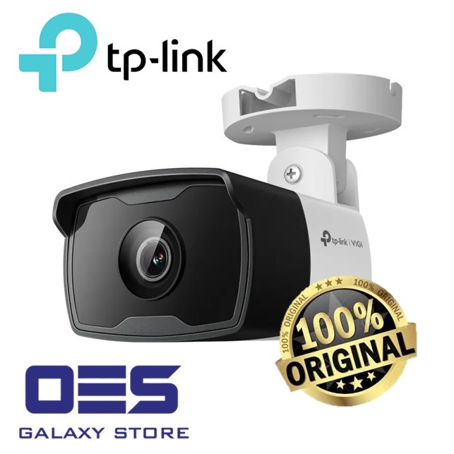 TP-Link Caméra VIGI C340I 4MP - Caméra IP Extérieure Avec Vision Nocturne 30m Et étanchéité IP67