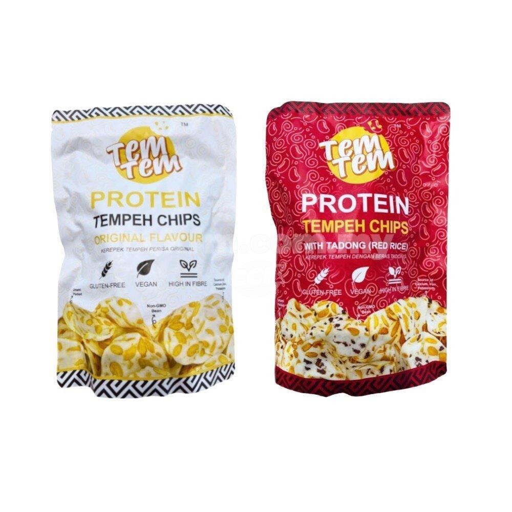 TEM TEM Tempeh Chips 100g (Twin-Pack) | Shopee Malaysia