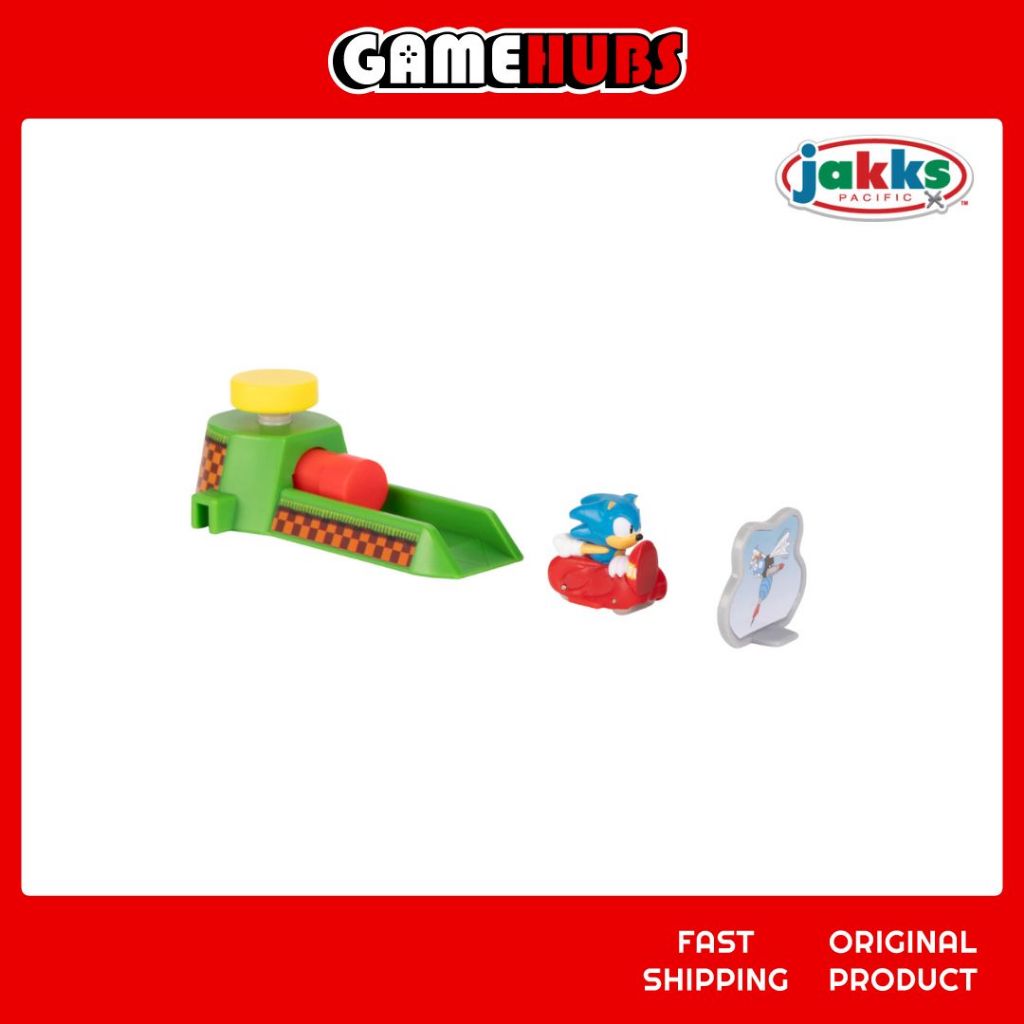 Sega Sonic the Hedgehog Go-Go Racers Mini Launcher - Sonic & Tails ...