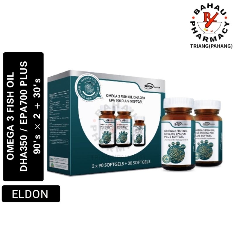 ELDON - OMEGA 3 FISH OIL 1050MG [ EXP: 18/03/2027 ] | Shopee Malaysia