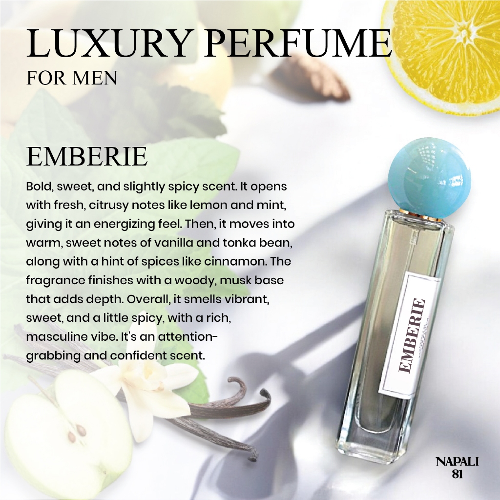 NAPALI 81 EMBERIE Citrus and Fresh Fragrance Shopee Malaysia