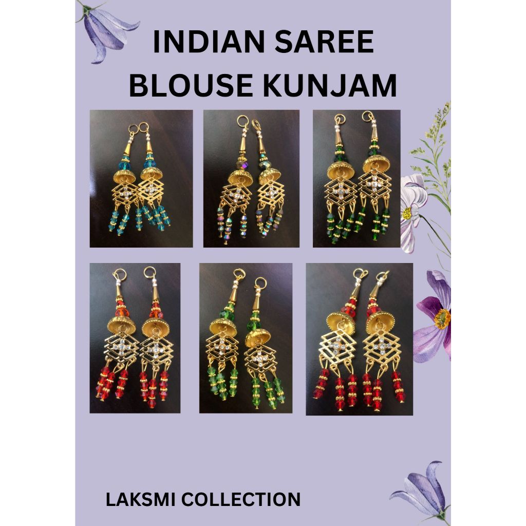 INDIAN SAREE BLOUSE KUNJAM | Shopee Malaysia