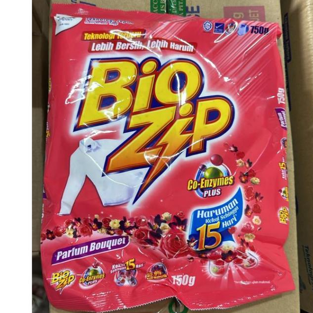 Bio Zip detergent powder 750gm | Shopee Malaysia