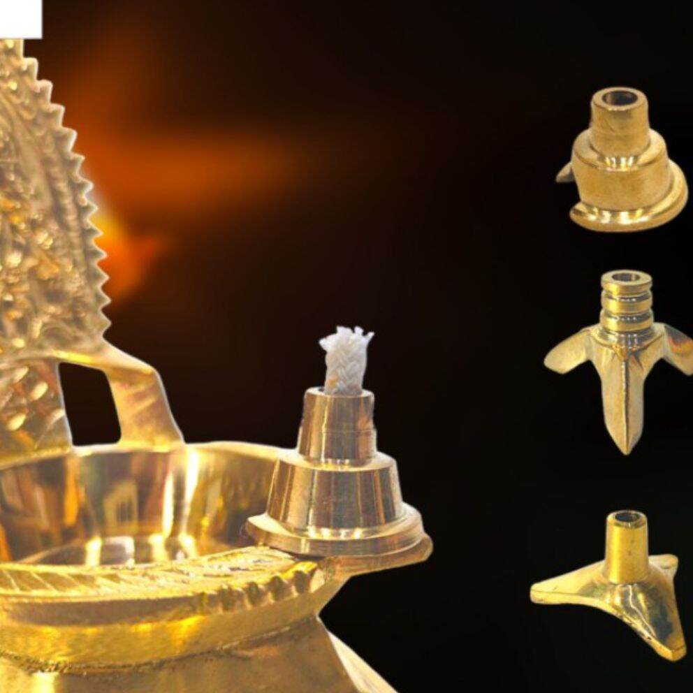 Thiri Holder made of pure brass / pyramid thiri holder & round Thiri ...