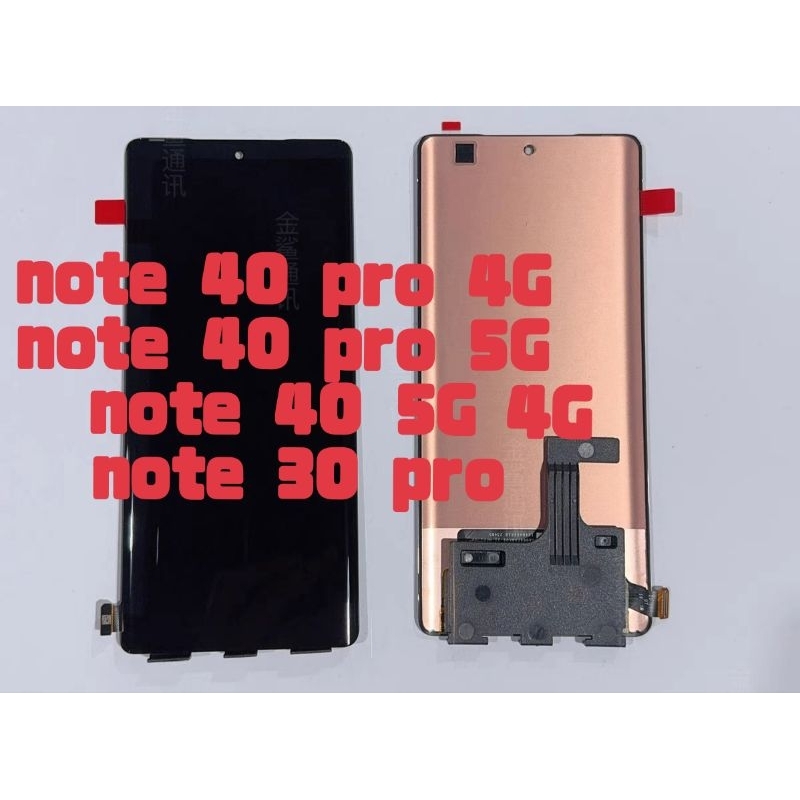 Ready Stock original Infinix note 40 pro 4G 5G note 30 pro note 12 lcd ...