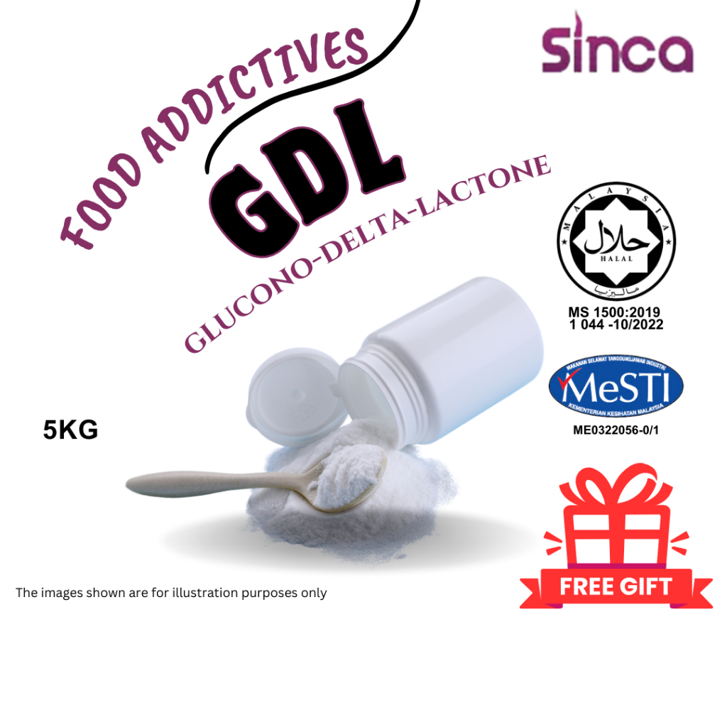 Glukono Delta Laktone / Glucono Delta Lactone (GDL) 5kg - Tofufa Powder ...