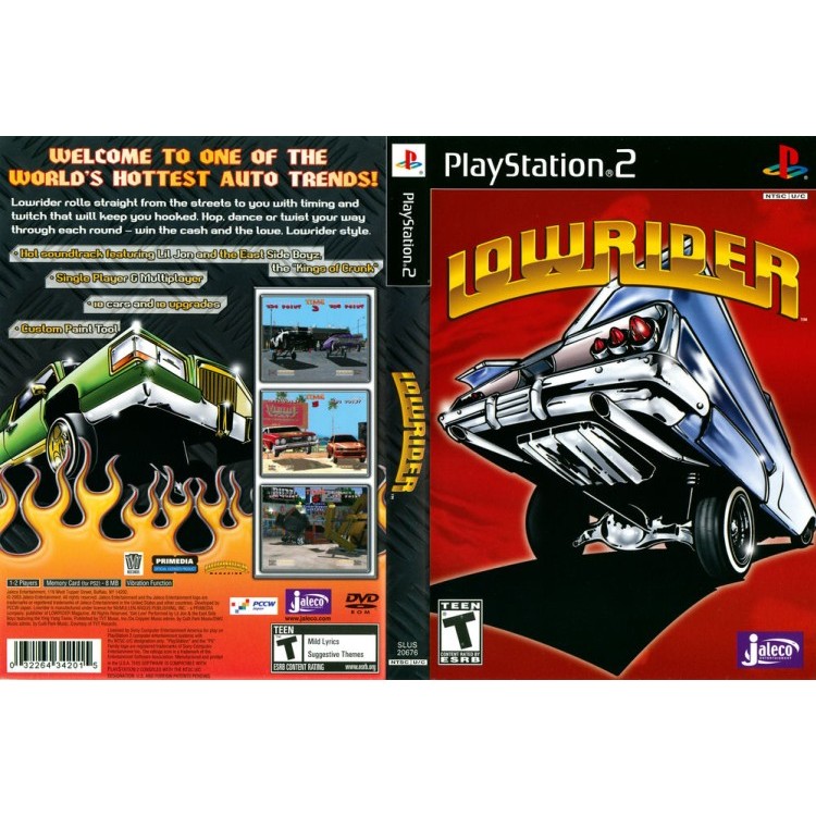 PS2 Lowrider (DVD GAME) | Shopee Malaysia