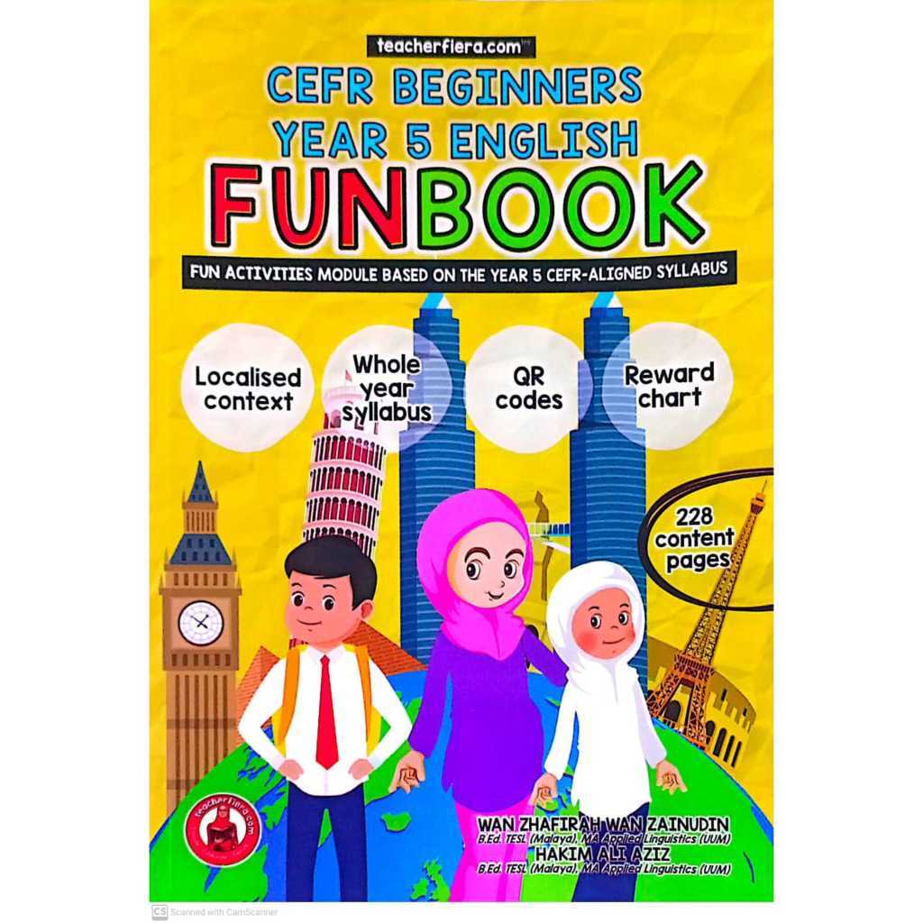 CEFR BEGINNERS YEAR 5 ENGLISH FUNBOOK | Shopee Malaysia