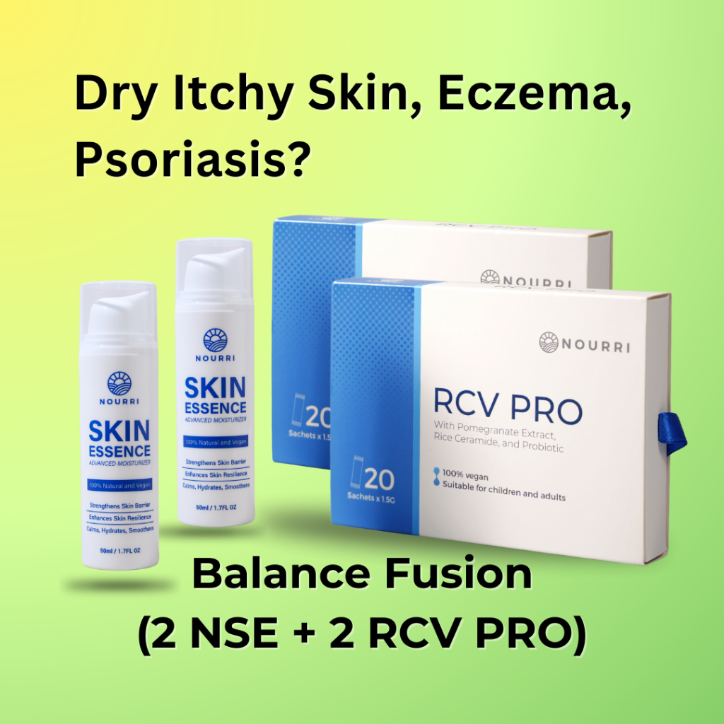 NOURRI - Balance Fusion (2 Nourri Skin Essence + 2 RCV PRO) for Eczema ...