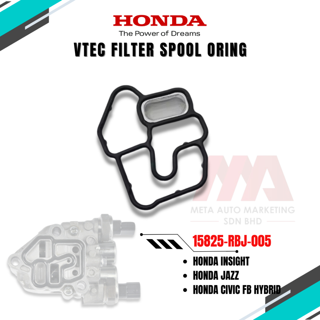 HONDA VTEC VALVE FILTER SPOOL VTEC ORING SOLENOID GASKET | Shopee