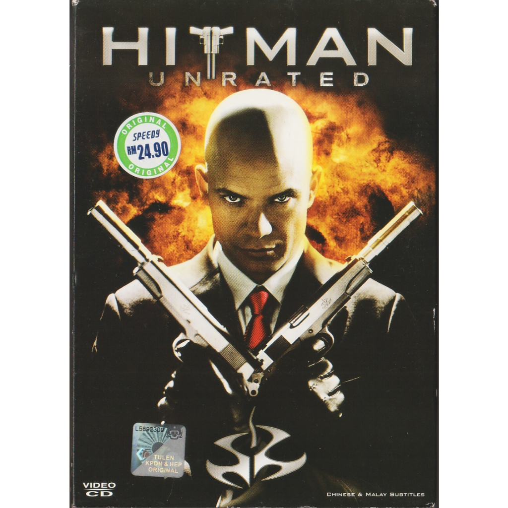 VCD HITMAN UNRATED ( ORIGINAL VIDEO CD ) | Shopee Malaysia