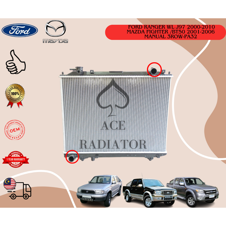 FORD RANGER WL J97 2000-2010 /MAZDA FIGHTER /BT50 2001-2006 OEM ...