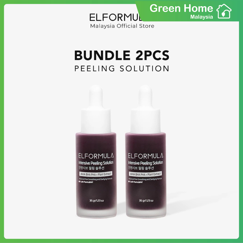 ELFORMULA Intensive Peeling Solution AHA BHA PHA Serum Exfoliating Dark ...